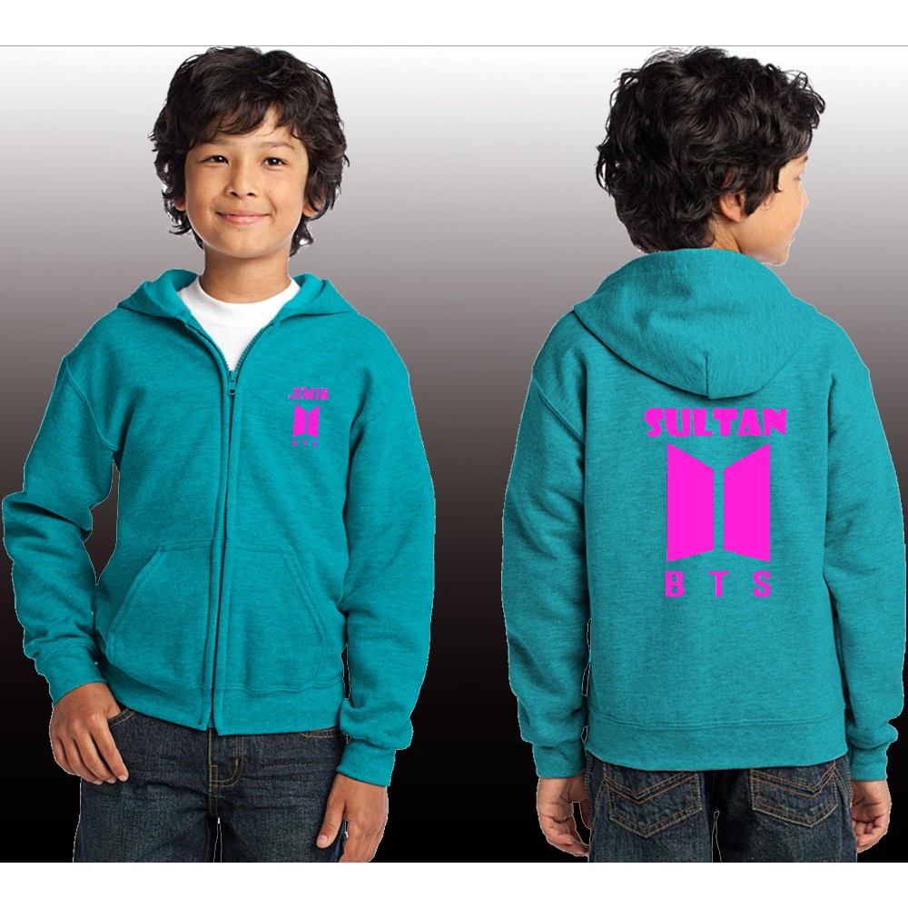 Jaket Zipper anak Jimin Sultan BTS
