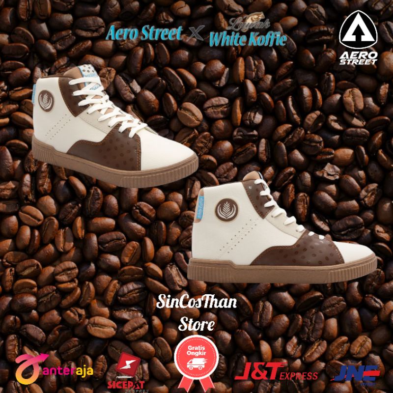 AEROSTREET AERO X LUWAK WHITE COFFEE & HOOPS HOLIDAY