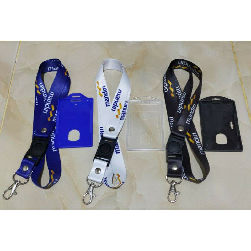 

Tali Id Card Lanyard Bank Mandiri High Quality Original BISA SATUAN