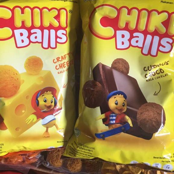 

FRESHH Chiki Balls 200gr Jumbo Ciki Rasa Keju Coklat Kaldu Ayam L4R,