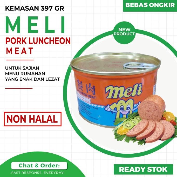 

vaargavaldian5678 MaLing Kaleng FYF 397gr/ Canned Pork Luncheon Meat Ham 397gr TERLARIS TERPERCAYA ORIGINAL