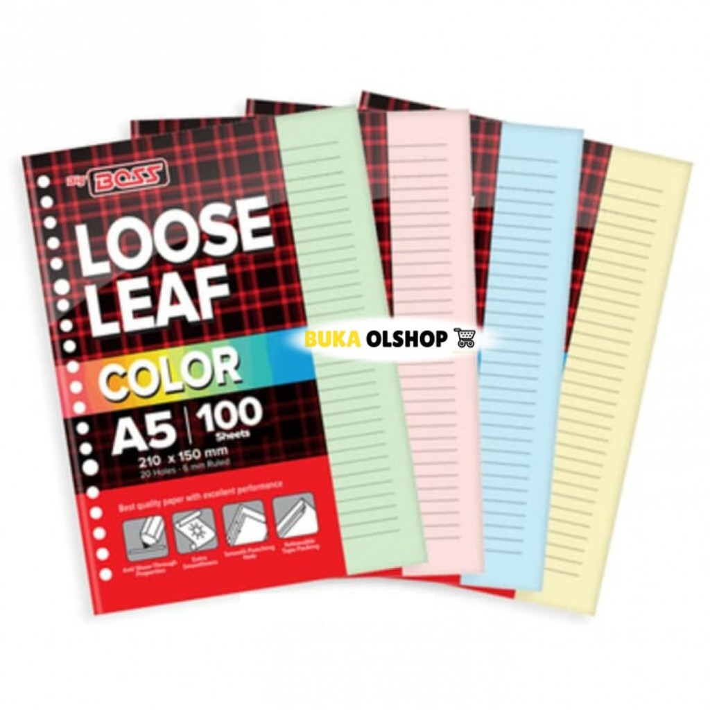 

Loose Leaf A5 Big Boss Warna