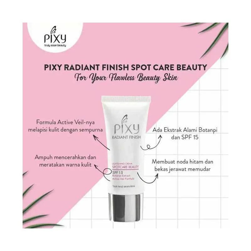 PIXY RADIANT FINISH SPOT CARE BEAUTY SPF 15