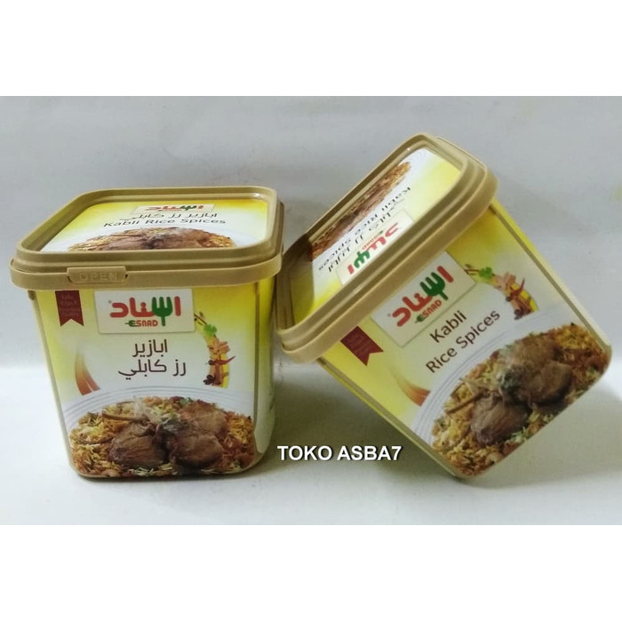 

Produk Terbaik - Esnad Kabli Rice Spices/Bumbu Nasi Kebuli 200Gr