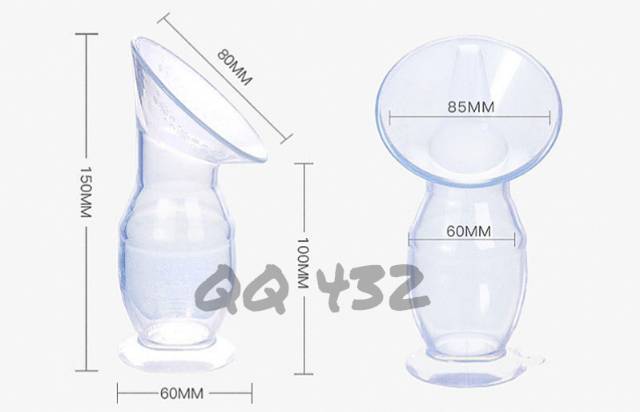 Breastpump silikon manual penampung asi perah silicone pompa asi milk saver wadah asi