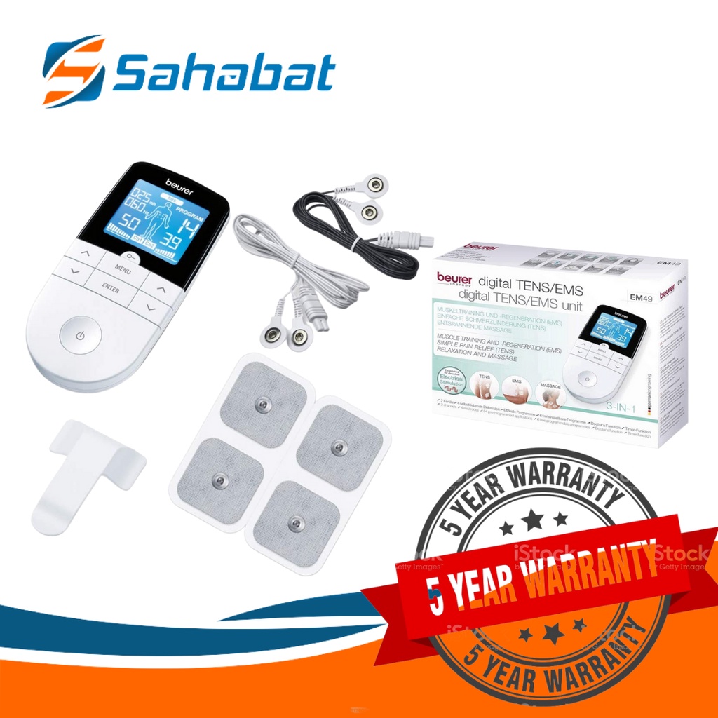 Alat Pijat Elektrik Beurer EM49 Beurer Digital TENS EMS EM49