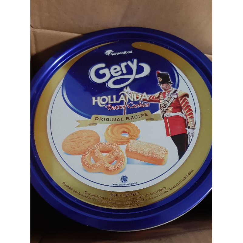 Gery Hollanda Butter Cookies 225gr