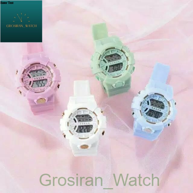 Jam Tangan Wanita Fashion Korea Style 5.11 Digital SS-18 [G_W]