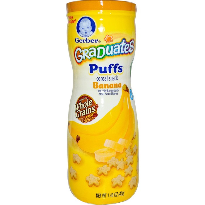 Jual Gerber Puff  Gerber Graduates Puffs Rasa Banana   Snack   Cemilan bayi Murah