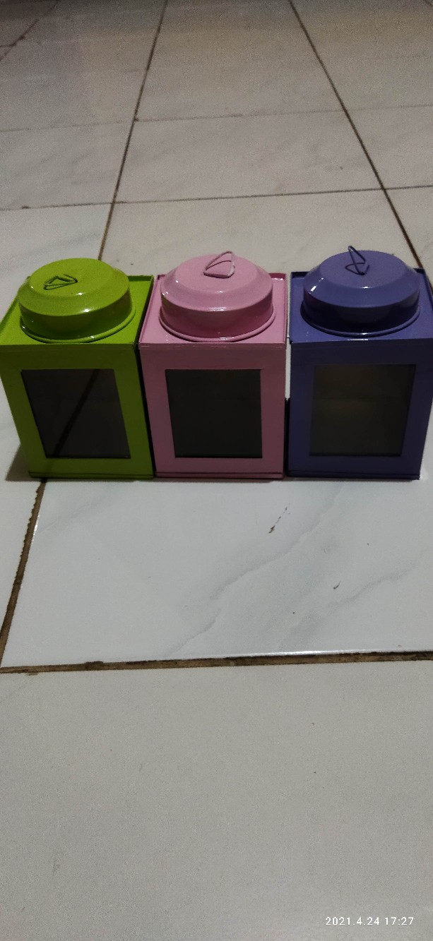 Kaleng Kerupuk Mini Ukuran 8 X 10 Cm