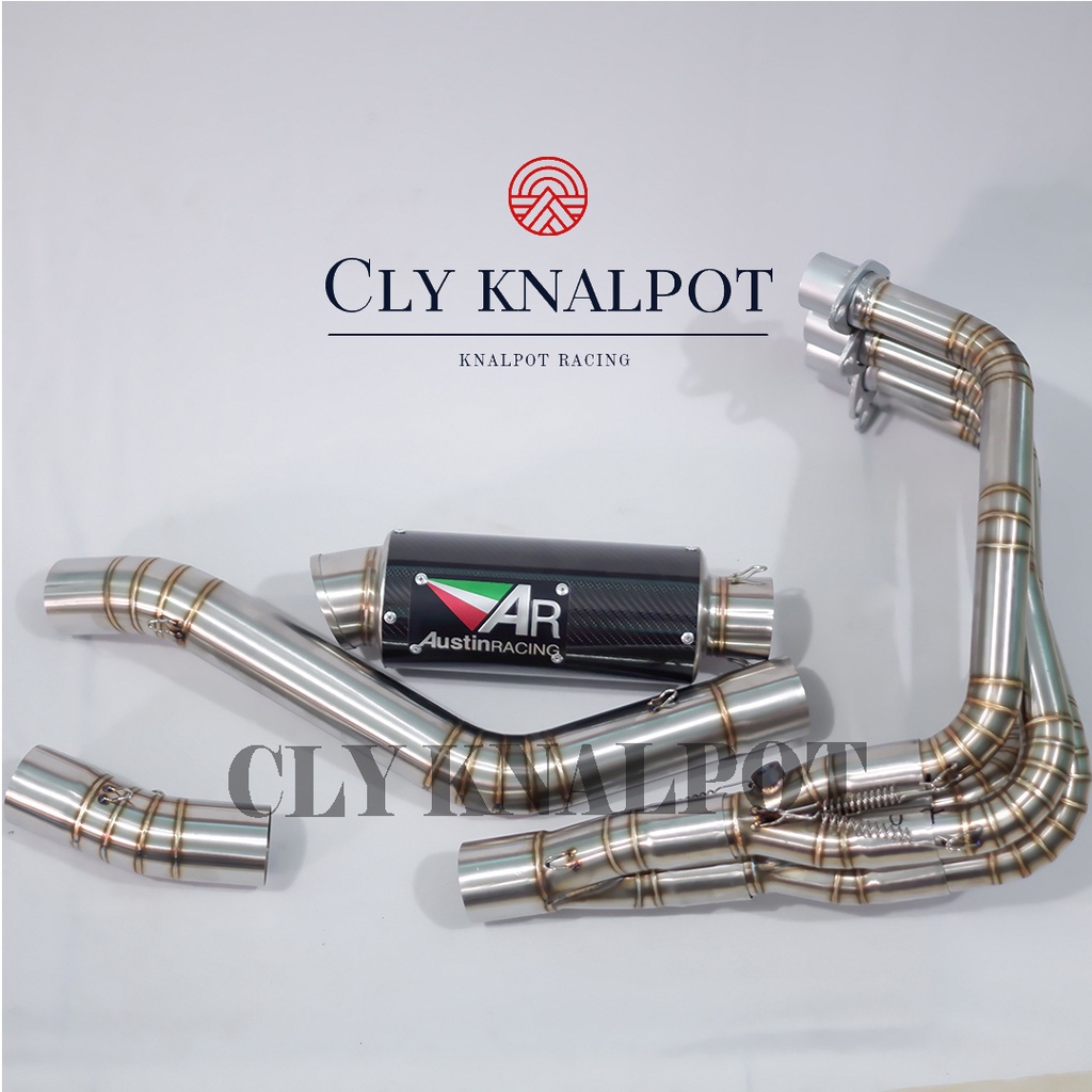 KNALPOT AUSTIN RACING UNTUK NINJA ZX25R ZX25R NEW R1 R6