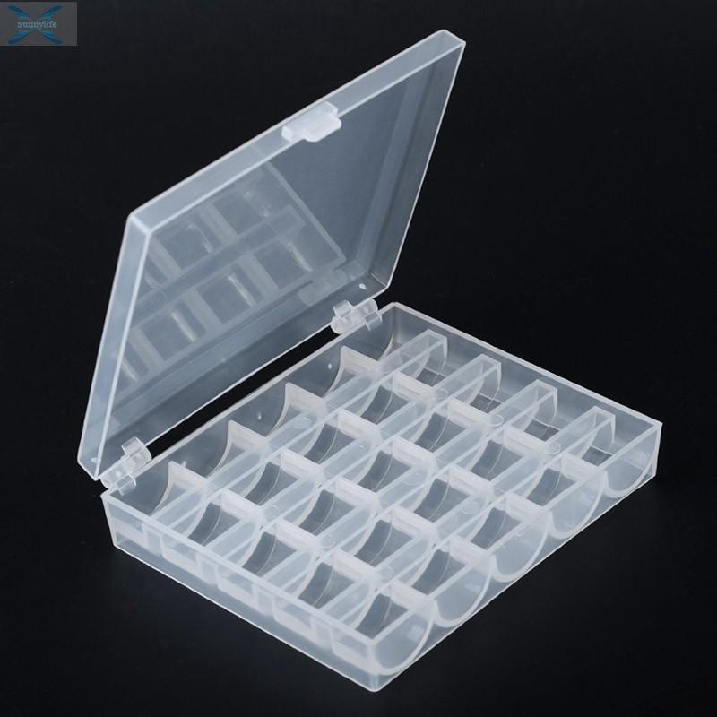 Bobbins Storage Boxes - Kotak Penyimpanan Bobbins 25 pcs / Kotak Sekat Spool