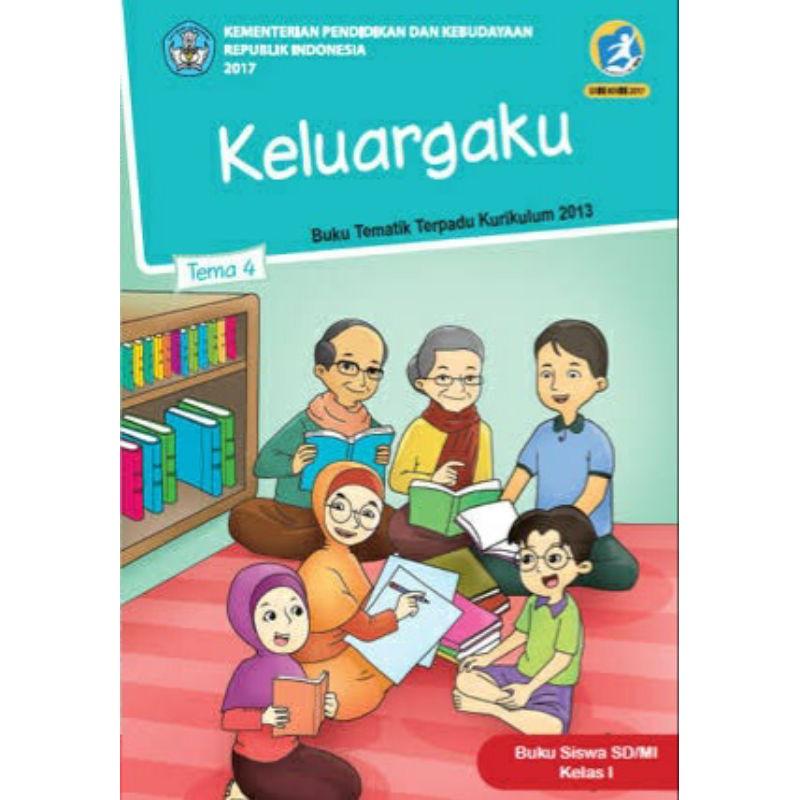 Buku Pelajaran SD / MI Tematik Kelas 1 Tema 1, 2, 3, 4, 5, 6, 7, 8 dan Agama Islam-Kelas 1 Tema 4