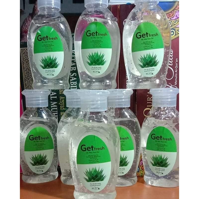 MY WAY GetFresh Aloevera Face GEL  Pelembab  Mencerahkan Perawatan Muka Wajah Aloe Vera