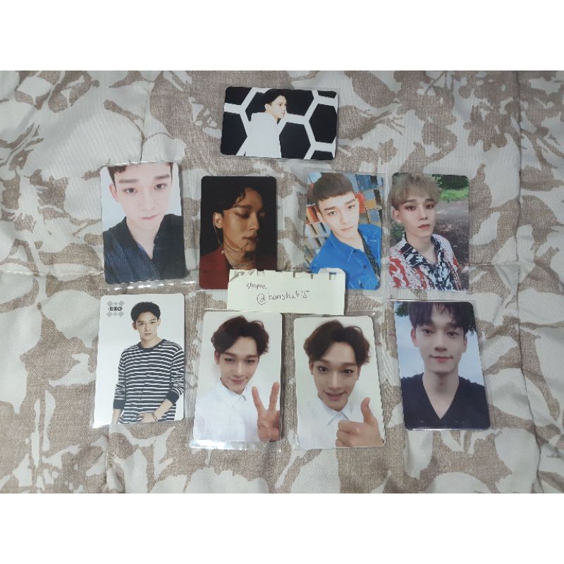 PHOTOCARD PC CHEN KIM JONG DAE NON ALBUM COMING OVER JAPAN CBX MURAH