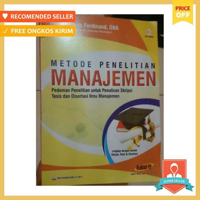 METODE PENELITIAN MANAJEMEN EDISI 5 BY AUGUSTY FERDINAND