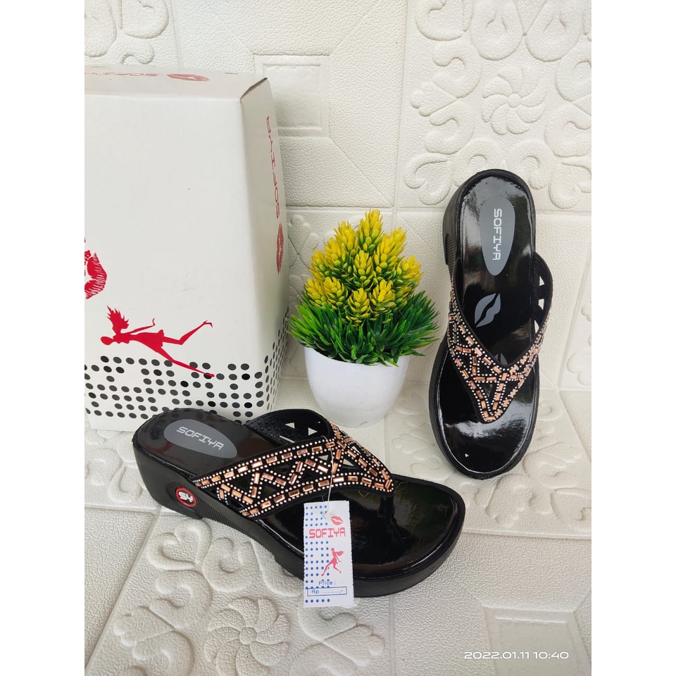 Sandal wanita /Sandal wanita Sofiya/Sandal Sofiya/Sandal Pesta/Sendal hell Wanita/Sandal Wanita Kekinian hak 5.cm-SY 31