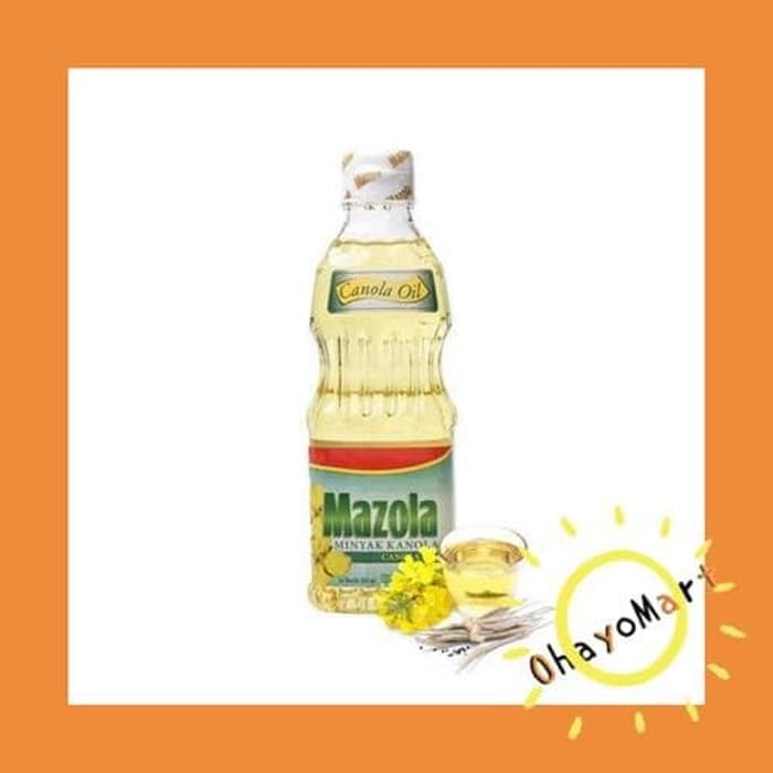 

MAZOLA MINYAK KANOLA CANOLA OIL MINYAK MASAK 450ML