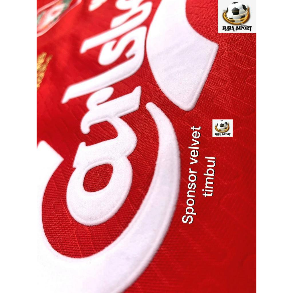 RETRO | Jersey Baju Bola Lvrpll Home Final Istanbul 2005 2006 Grade Ori