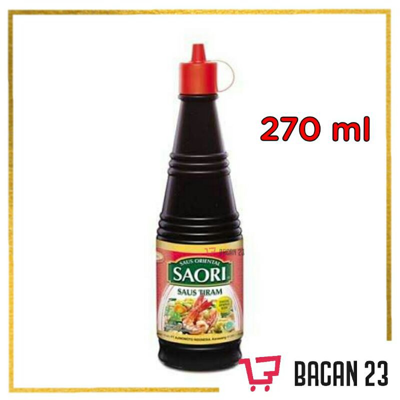 

Saori Saus Tiram (270ml) / Saos Oriental / Saos Tiram Botol / Bacan 23 - Bacan23