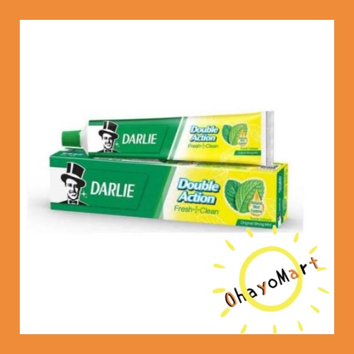 Darlie Toothpaste Double Action/ Pasta gigi Darlie Original mint/ Odol 225grm