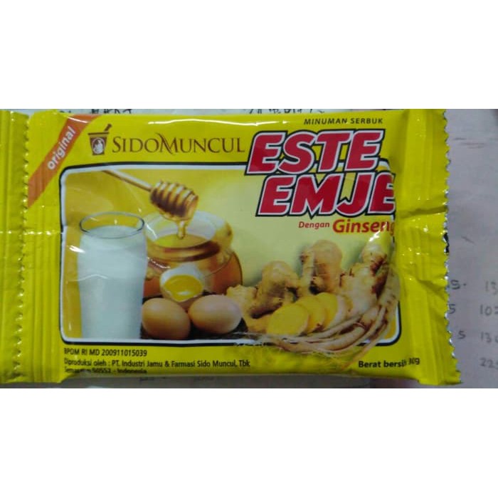 

STMJ sidomuncul isi 30 susu telur madu jahe - MMD2505
