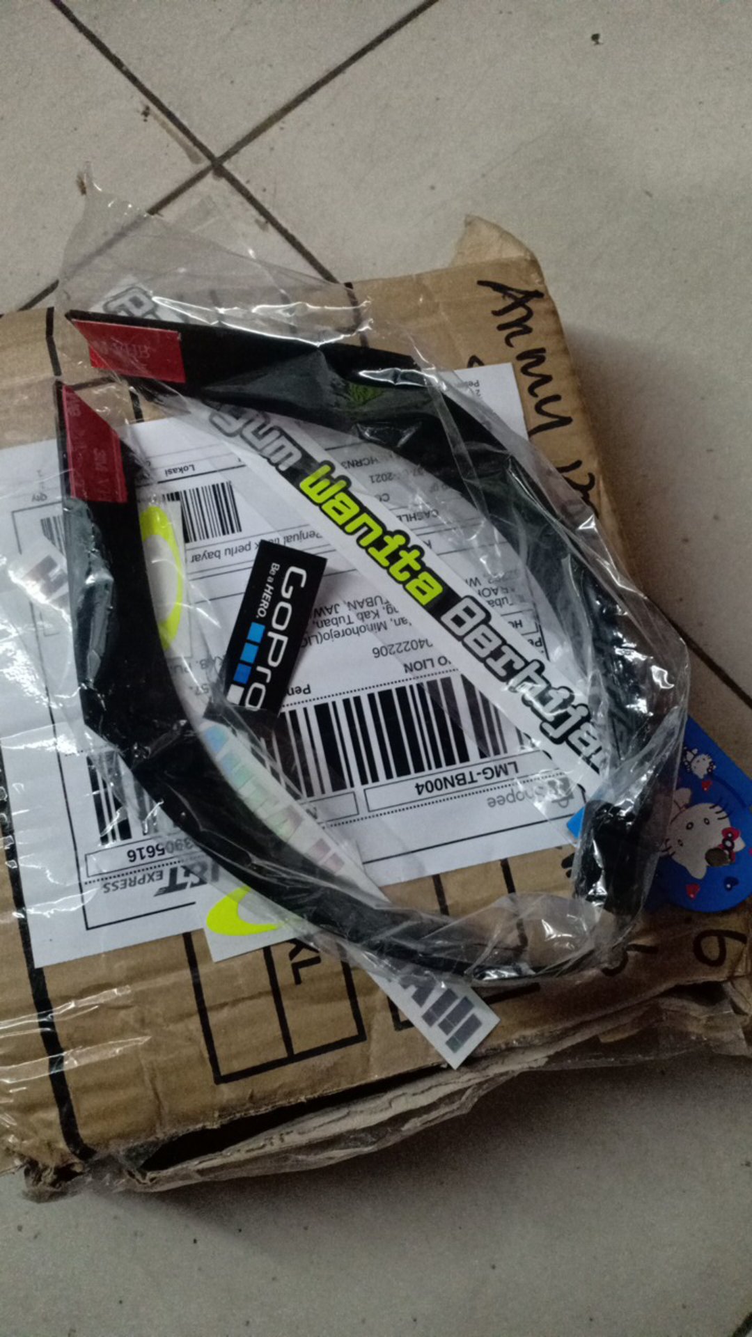 Stiker Visor Helm Pengagum Wanita Berhijab