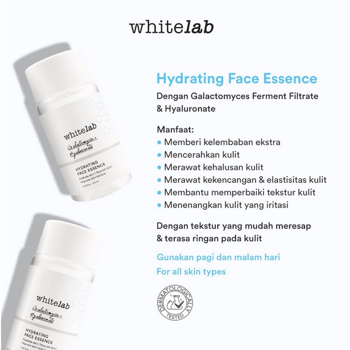 WHITELAB brightening toner essence serum acne bright night cream day underarm ketiak ketek body lotion tubuh badan mencerahkan masker mugwort acne prone anti aging garis halus kerut kerutan jerawat bruntusan pori pori komedo dry oily skin kering berminyak