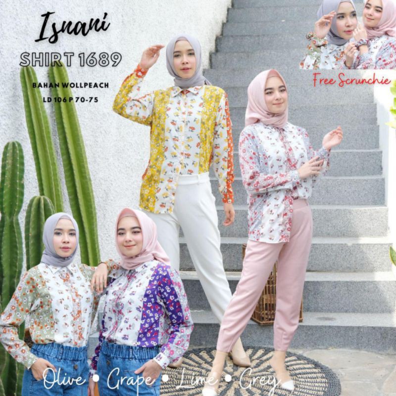 ISNANI SHIRT / TOP / BLOUSE / ATASAN