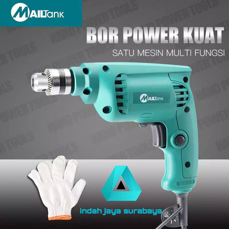 Bor mailtank SH30 Bor Listrik Bolak Balik Mesin Bor Tangan 10mm