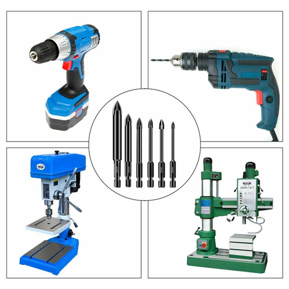 Lanfy Mata Bor Potong Alloy Aksesoris Elektrik Hex Shank Center Drilling Tools Power Tools