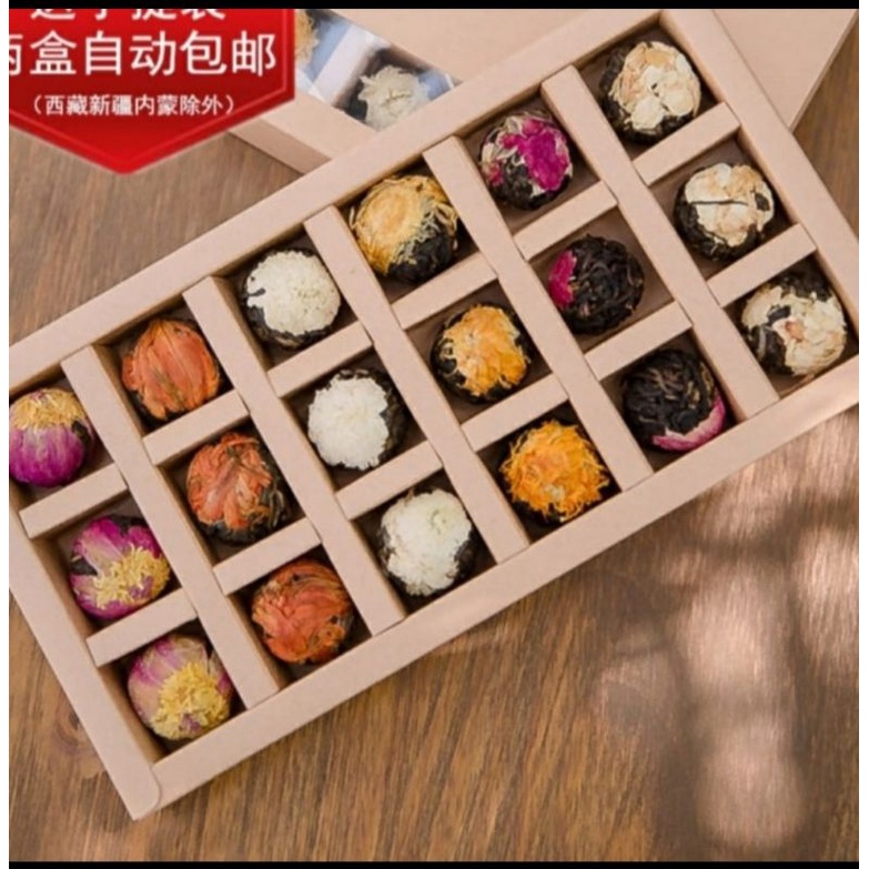

Blooming Flower Tea/Bunga Mekar (Per Set 18 pcs) Gift Set