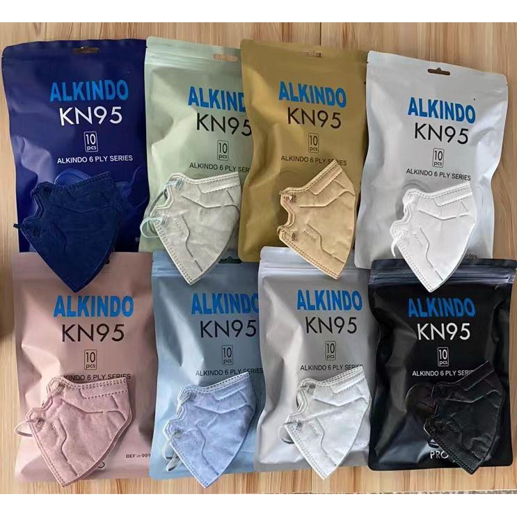 MASKER ALKINDO KF94 PRO / KN95 PRO 6PLY KOREA AER PRO ISI 10PCS KN95 PRO ALKINDO