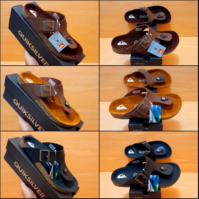 (BISA COD) sandal jepit Quicksilver ,sandal pria,sandal distro,sandal surfing