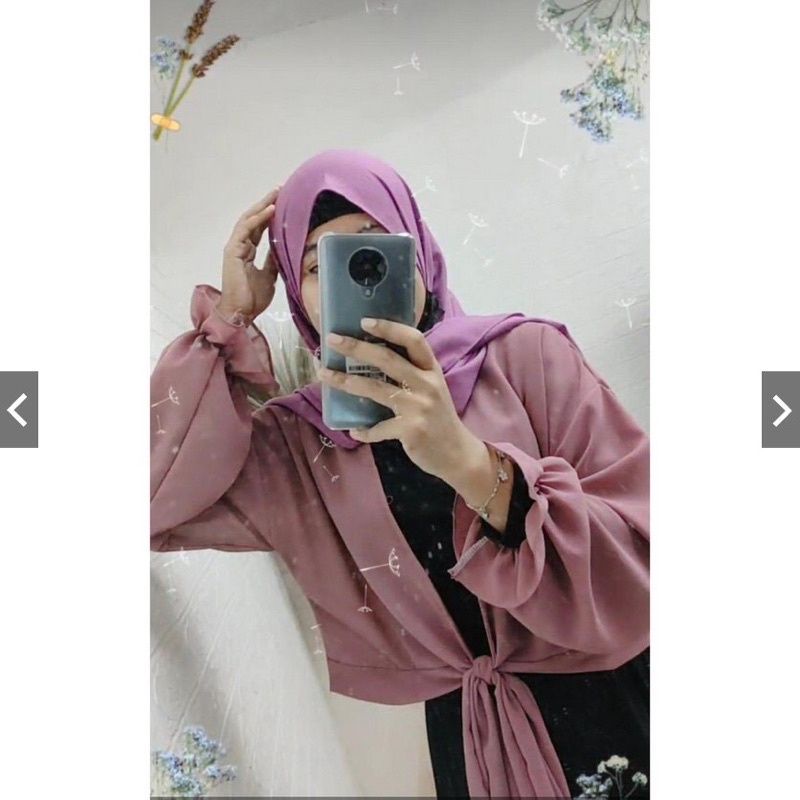Basic Outer KESSA - Cardigan Korean Style - Oter Wanita Terbaru - Cardi Remaja Berkualitas