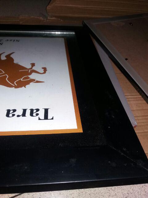 Frame Minimalis 10r Tepi Ukuran 25x30