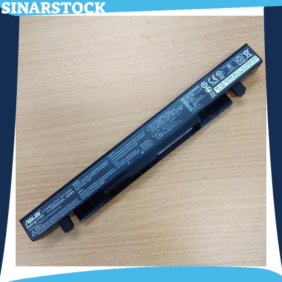 Baterai Original Laptop Asus X550VX Series Model A41-X550A