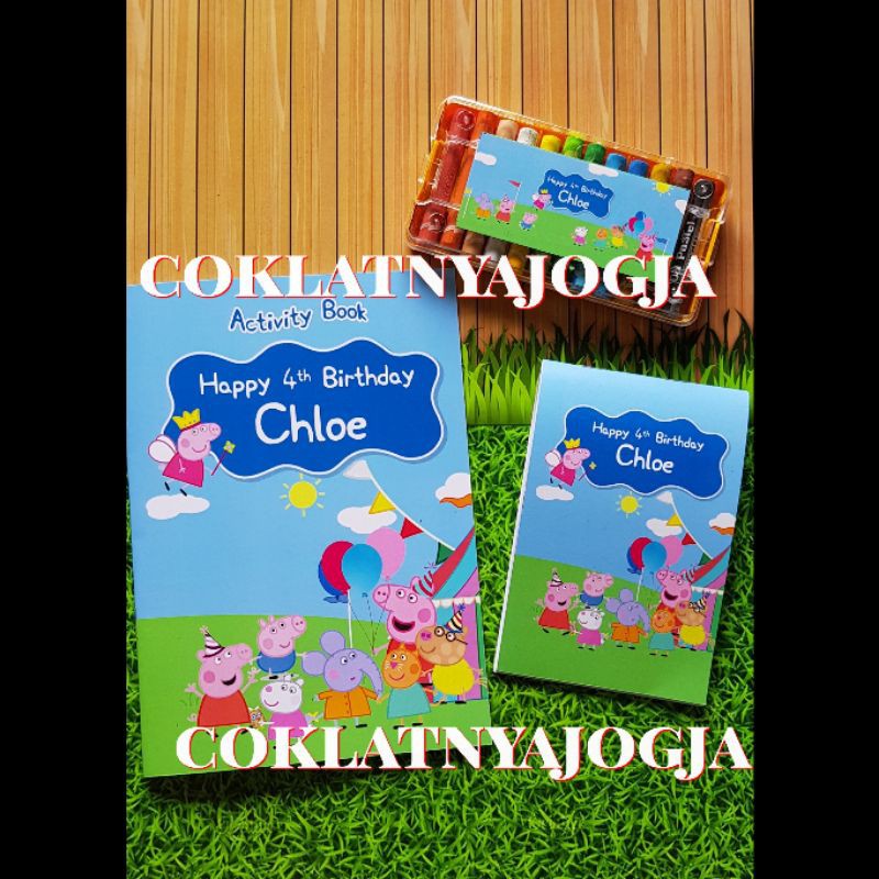 

(PO 13hr kerja, MIN 12) Set buku aktivitas, crayon standar dan memo