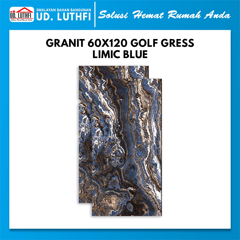Granit 60x120 Golf Gress Limic Blue