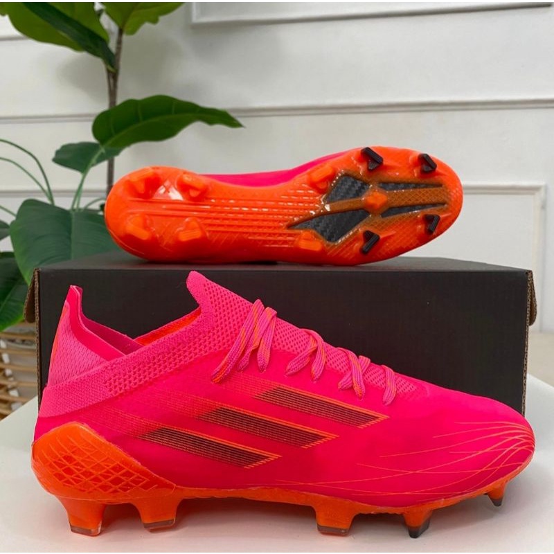 Sepatu Bola Adidas X Speedflow Shockpink FG