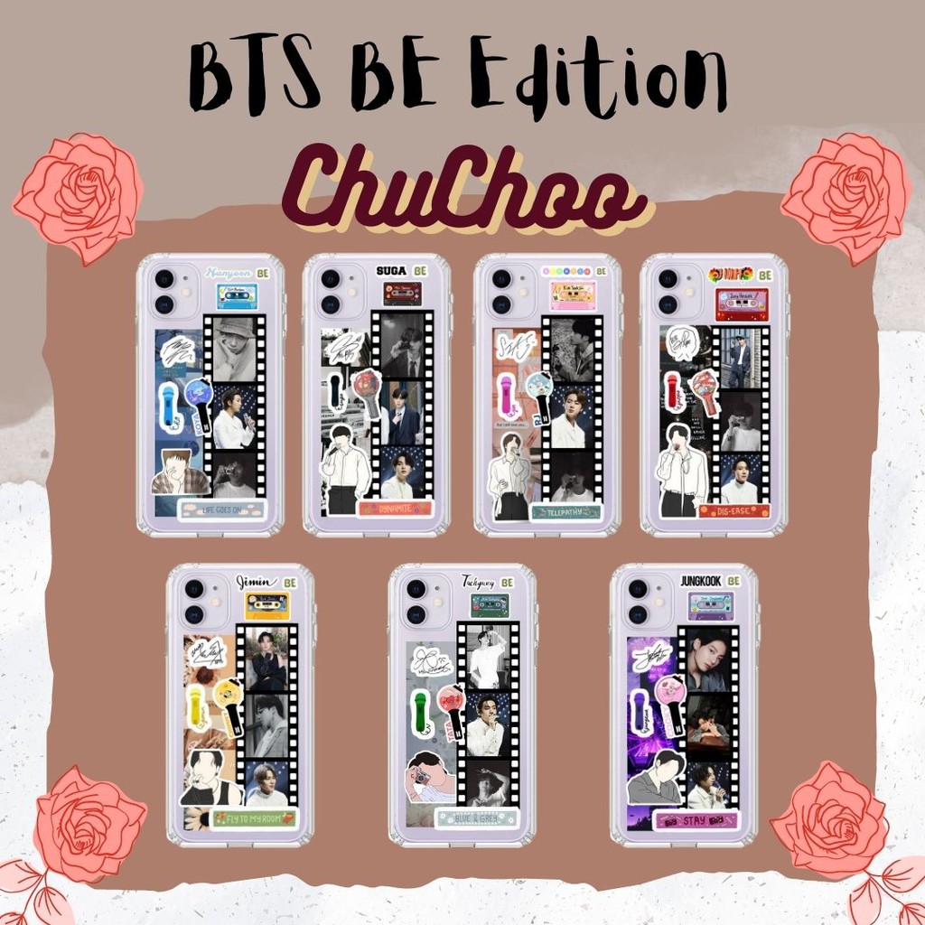 ChuChoo DIY Case BTS BE Edition Free Key Chain Lightstick BTS (Baca Deskripsi)
