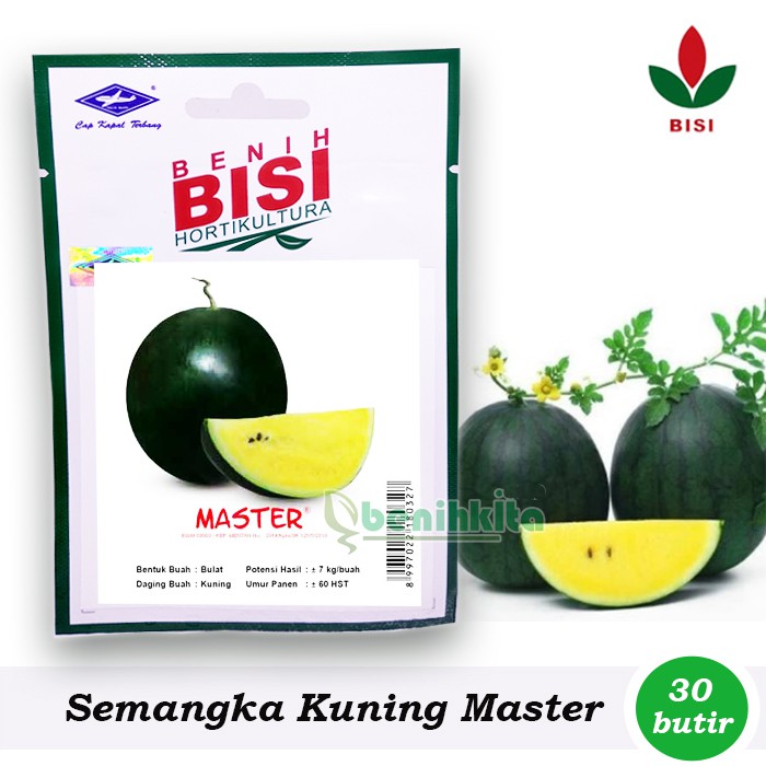 Benih-Bibit Semangka Kuning Master F1 (BISI)