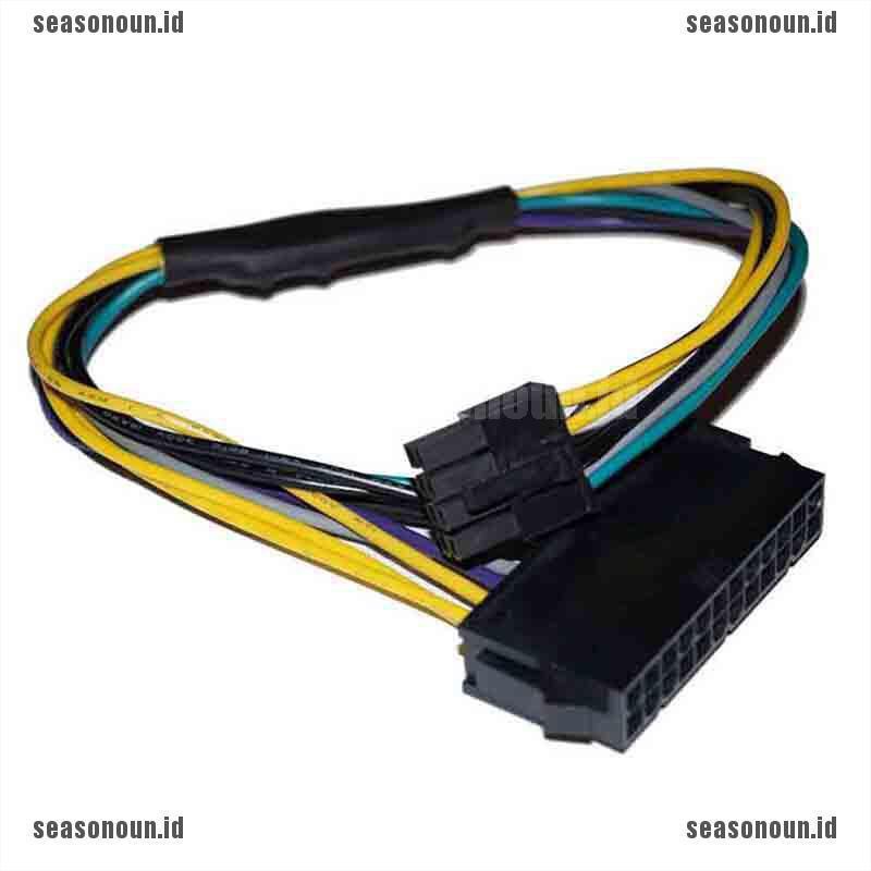 【sea】24 Pin Female to DELL Optiplex Server Motherboard 8 Pin Male Adapter Power Cable