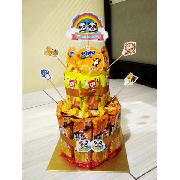 

Snack tower / kue snack / kue ultah / snack ultah anak murah