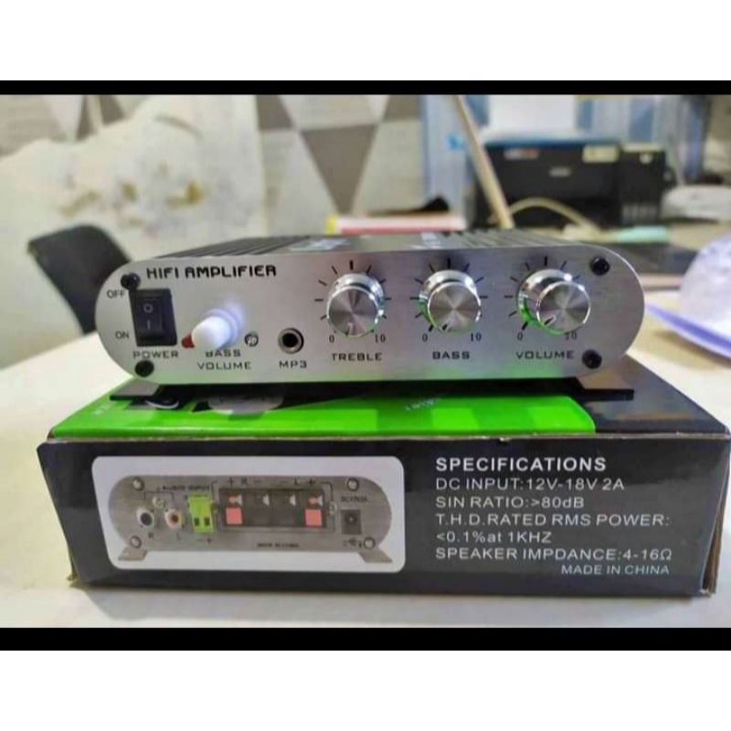 Lepy / Lvpin Hifi Stereo Amplifier Treble Bass Booster