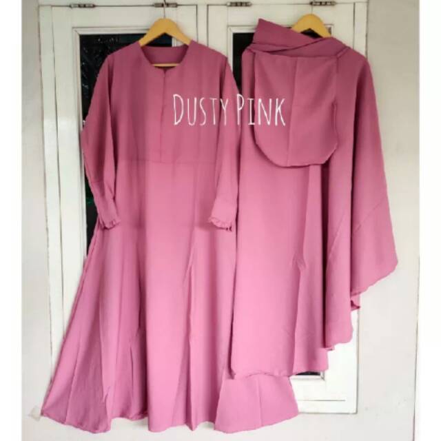 Gamis Nabila Set Khimar + Cadar
