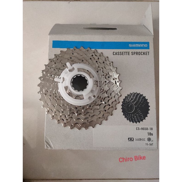 sproket cassette 10 speed shimano HG50 11-36T sprocket 10 speed