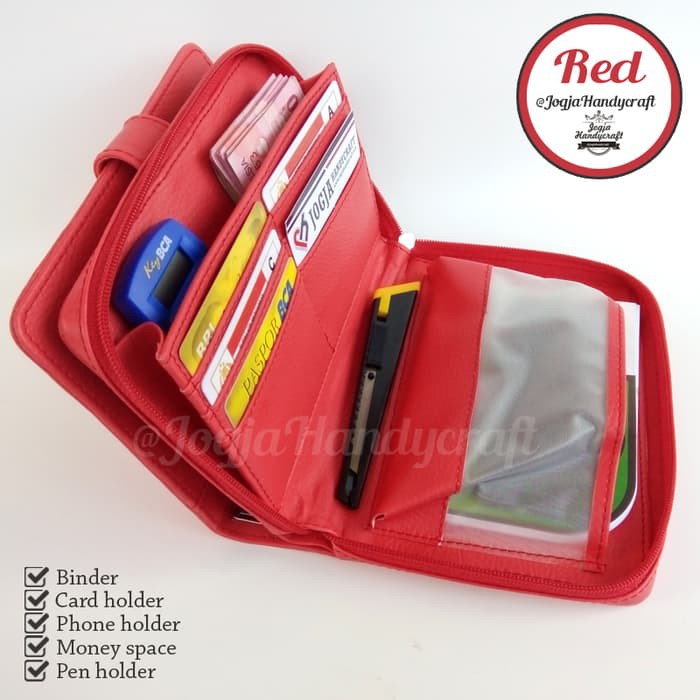 

HPO LENGKAP, BINDER, TEMPAT HP, TEMPAT PENA, CARD HOLDER, TEMPAT UANG