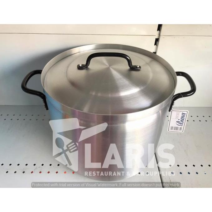 Bima Lux Aluminium Stock Pot 34Cm / Panci Bima Aluminium (Tinggi)