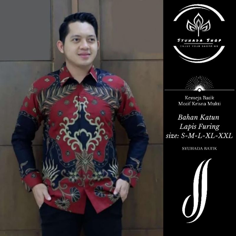 KEMEJA BATIK TERBARU KRISNA MUKTI